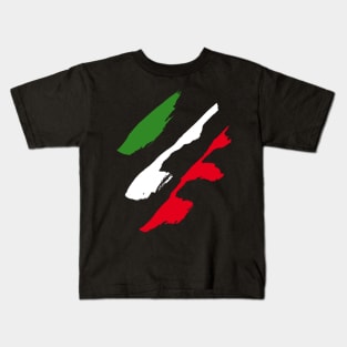 Italy Style Flag Kids T-Shirt